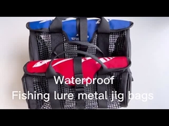 Сборник для рыбалки на открытом воздухе Сумка Приманка Металлический Джиг Приманка Полиэтиленный рюкзак